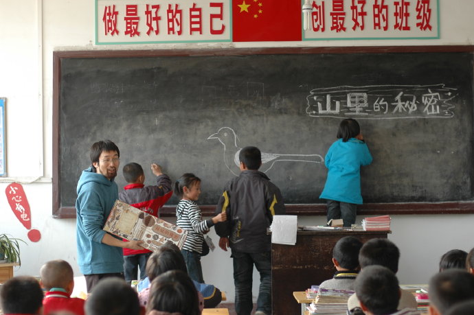 [转载]山里的秘密——绿孩子走进河北大龙华希望小学