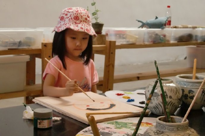 [转载]父亲节画爸爸----用色彩表达情绪