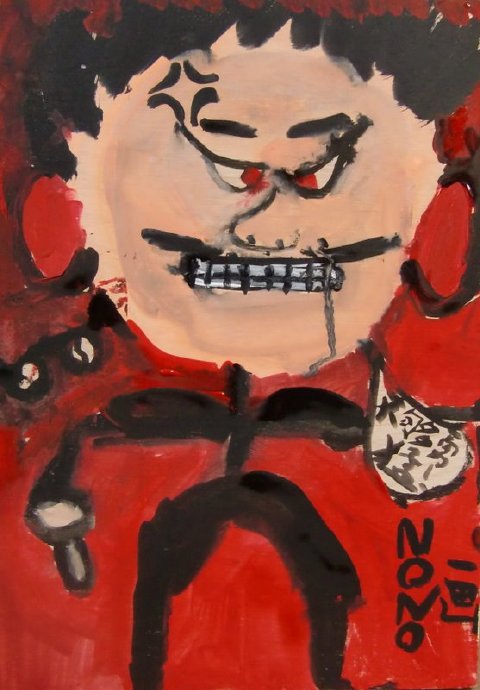 [转载]父亲节画爸爸----用色彩表达情绪