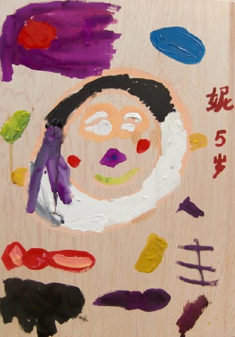 [转载]父亲节画爸爸----用色彩表达情绪
