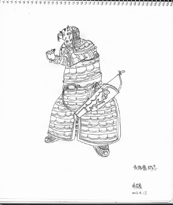 [转载]北京 <wbr>筱音 <wbr>12岁 <wbr>水浒叶子