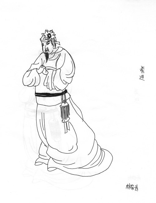 [转载]北京 <wbr>筱音 <wbr>皮影上色 <wbr>水浒叶子