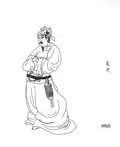 [转载]北京 <wbr>筱音 <wbr>皮影上色 <wbr>水浒叶子