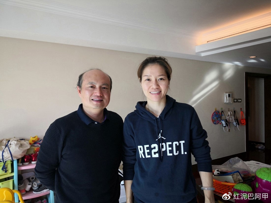 2019年1月拜访李娜时的合影